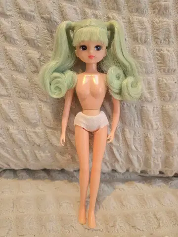 리카짱 캐슬 인형 본체 페일 그린 트윈 테일