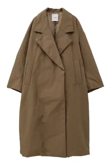 CLANE 컬러 다운 체스터 코트