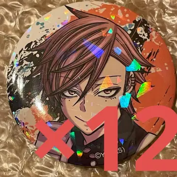 도겐안키 마즐 홀로그램 캔뱃지 vol.5 메이드 오이란자카 쿄야 12개