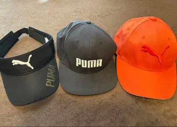 PUMA 골프 캡 3종 세트