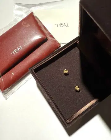 TEN. 하트 귀걸이