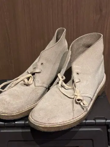 클락스 데저트 부츠 스웨이드 26cm
