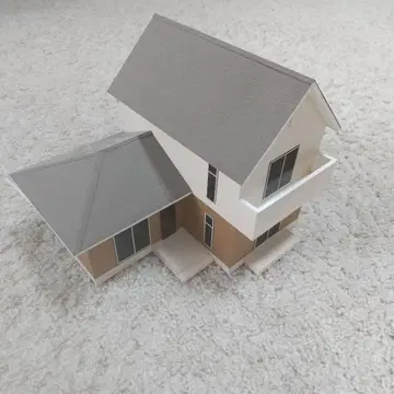 자유 설계 주택 모델 발코니 포함 모형