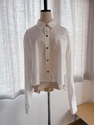 새상품급 라빠르망 L'Appartement MINITZ 셔츠 화이트