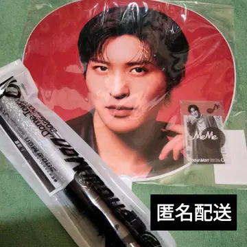 SnowMan ON/응원봉+부채+클리어 스티커 메구로 렌