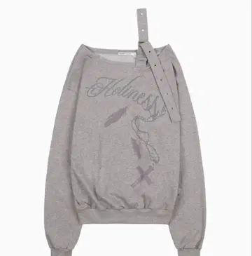 팬시 클럽 원숄더 맨투맨