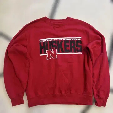 네브라스카 대학 Huskers 스웨트 셔츠 S 구제 의류