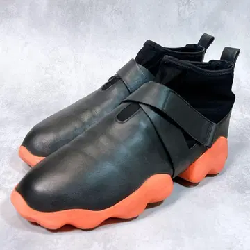 [ 캠퍼 ] Dub 하이컷 (43) 가죽 통굽 벨크로 블랙