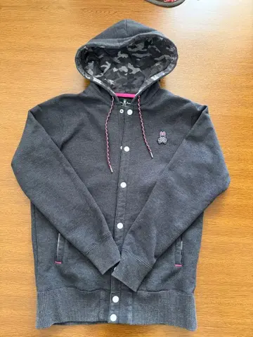 Psycho Bunny 그레이 후드티 S 사이즈