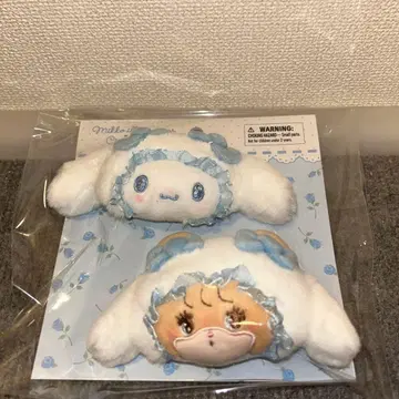 [새상품] 산리오 mikko 시나몬 시나모롤 헤어 클립 라떼