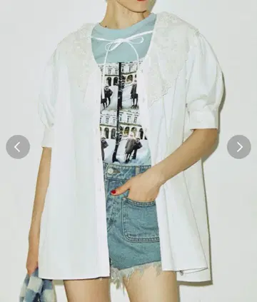 jouetie 쥬에티 프릴 튜닉 블라우스