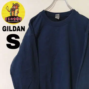 USA 구제 의류 GILDAN 맨투맨 S 네이비