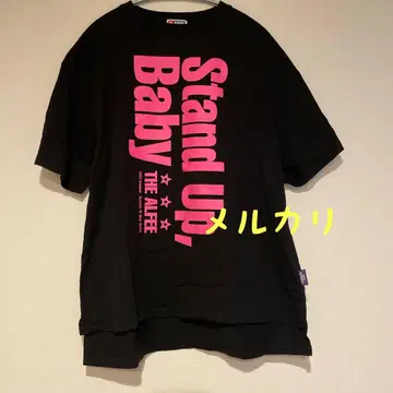 THE ALFEE Stand Up,Baby 티셔츠 프리 사이즈