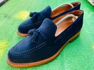 90s 잉글랜드제 네이비 스웨이드 태슬 로퍼 ALDEN 알든