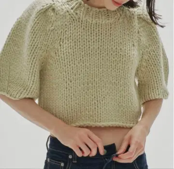 todayful Puffsleeve Hand Knit