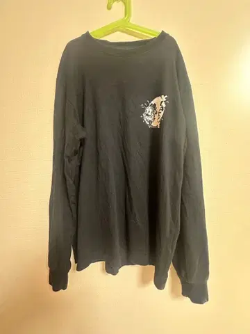 XLARGE 블랙 긴팔 티셔츠 롱티 M