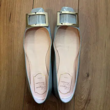 그레이 플랫슈즈 37 RogerVIVIER
