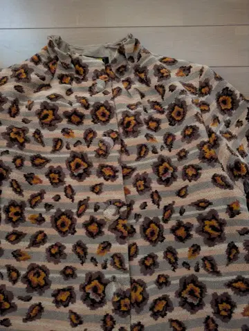 페이러 코트 블루종 가운 룸웨어 슈니르 직조 몽리프