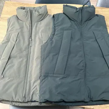 [배송비 포함] GU 다운 베스트 퀼팅 베스트 2색 세트 S