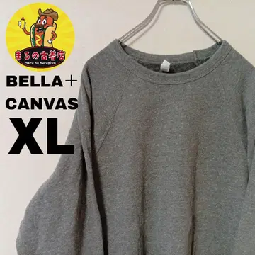 USA 구제 의류 BELLA+CANVAS 맨투맨 XL 그레이