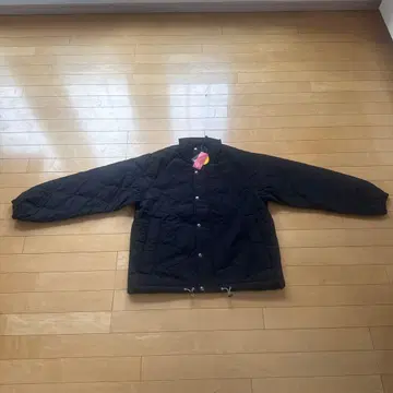 gymmaster 블랙 퀼팅 자켓 M 택 포함 새상품