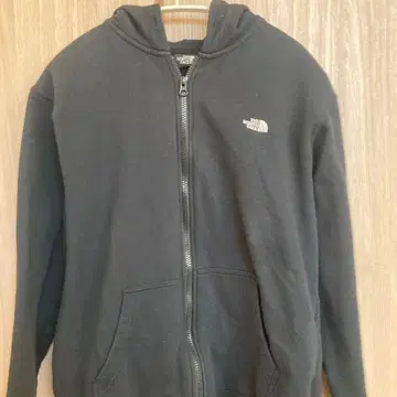 THE NORTH FACE 블랙 풀 집업 후드티 M