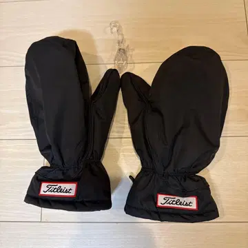 Titleist 방한 장갑 블랙