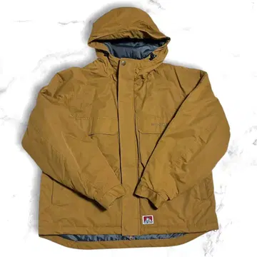 BEN DAVIS 패딩 자켓 사이즈 M 워크 후드티 카멜