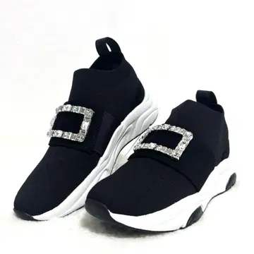 [새상품급] +diana +다이애나 삭스 스니커즈 비쥬 블랙