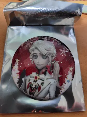 제5인격 IDENTITY V 겨울 이야기 작곡가 캔뱃지 등 3종 세트