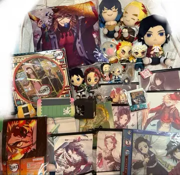 귀멸의 칼날 봉제 인형 제일복권 굿즈 잡화 묶음 판매