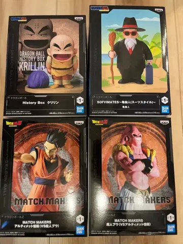 드래곤볼 피규어 무천도사 크리링 오반 마인 부우