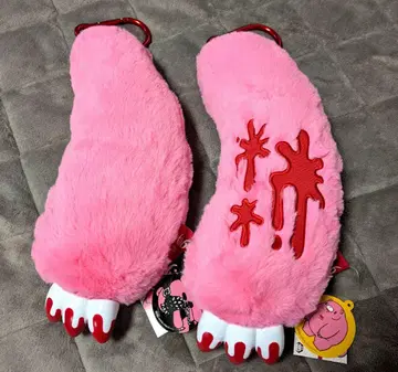 척스GP 장난꾸러기 곰 그루미 점보 암 키링 2종 세트