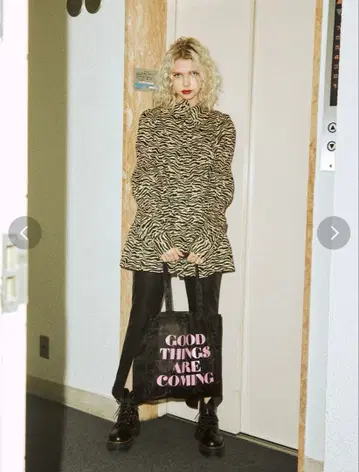 jouetie 쥬에티 티어드 BIG 튜닉 셔츠 제브라