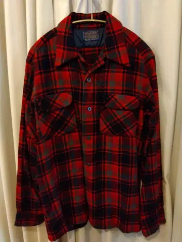 Pendleton 펜들턴 빨간 체크 무늬 보드 셔츠 M 사이즈