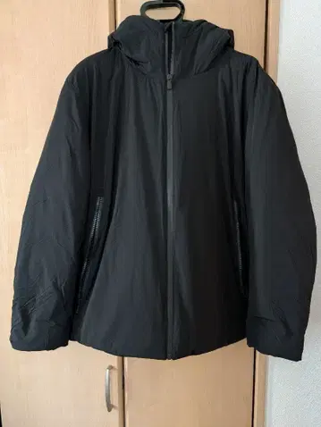 워크맨 GIGA PUFF 후디 다운 자켓 LL 블랙