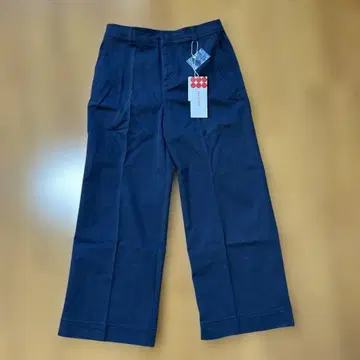 두클라쎄 미드나잇 블루 와이드 팬츠