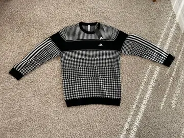 새상품 미사용 택 포함 아디다스 남성용 골프웨어 스웨터 M