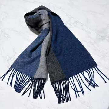 새상품급 최근 다케오 키쿠치 머플러 캐시미어 100% 4면 패널