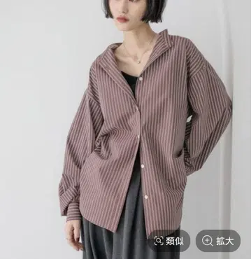 로리즈팜 멀티 스트라이프 셔츠