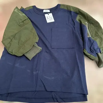 LASUD 라슈드/MA-1 도킹 풀오버/블랙/볼륨 슬리브