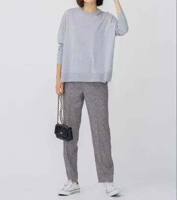 23구 [세탁 가능] 우스터 울 빅 실루엣 니트 38 라이트 그레이