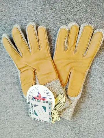 USA 80s 빈티지 Broner 니트 장갑