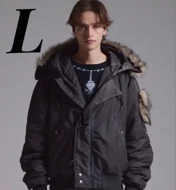 [ GRANCY ] 퍼 포켓 디자인 페이드 N2B 자켓 브라운 L