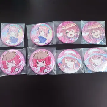 컬러풀 피치 노아 캔뱃지 세트