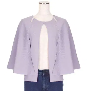 [ 택 포함 ] 체스티 펄 케이프 가디건 볼레로 입학식 니트