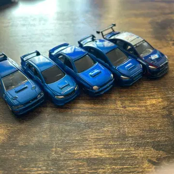 토미카 SUBARU 임프레자 세트 상자 없음