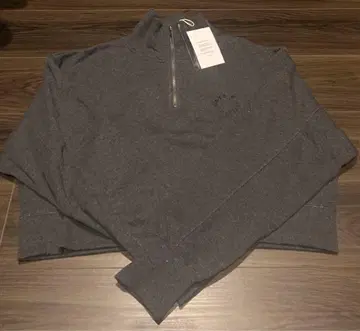 fashiru 하프 지퍼 맨투맨