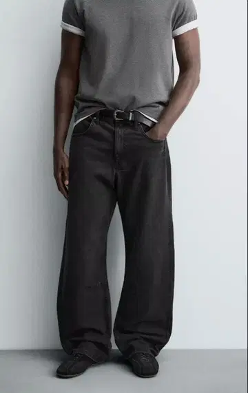 ZARA 자라 BAGGY FIT 데님 팬츠 3종 세트