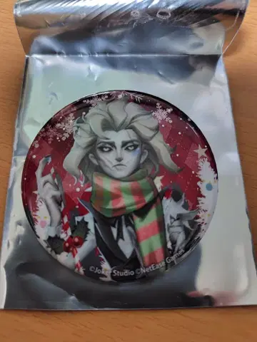 제5인격 IDENTITY V 겨울 이야기 당구 플레이어 캔뱃지 등 2종